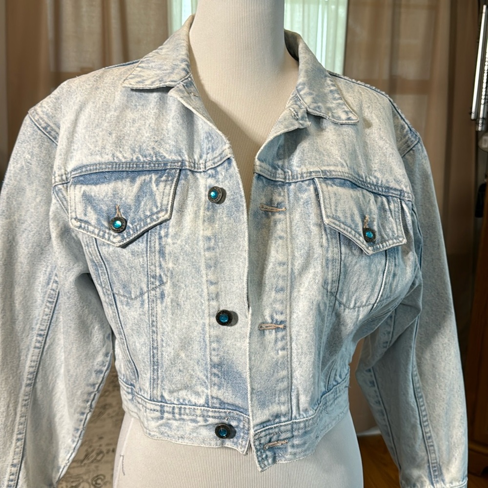 LA Gear vintage 80’s Demi jacket & jeans Super Fabulous
